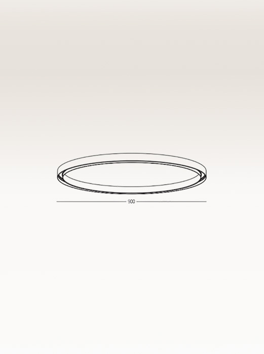 22271 MAGNETIC PENDANT CIRCLE D:900mm