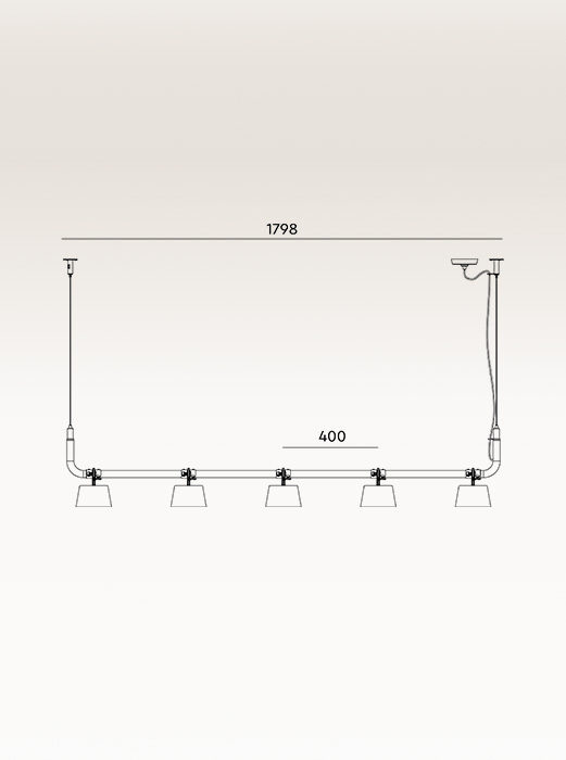 BOLT 10-pack pendant