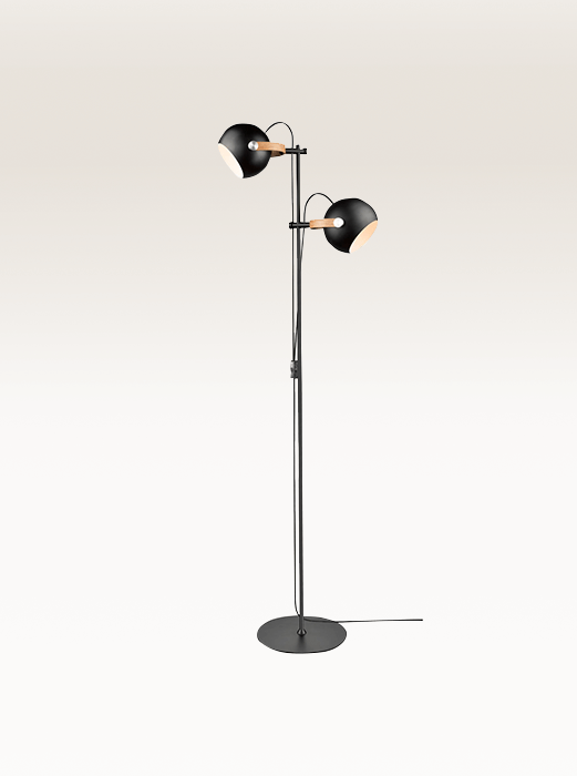 (DC floor lamp Ø180 (2 Arms