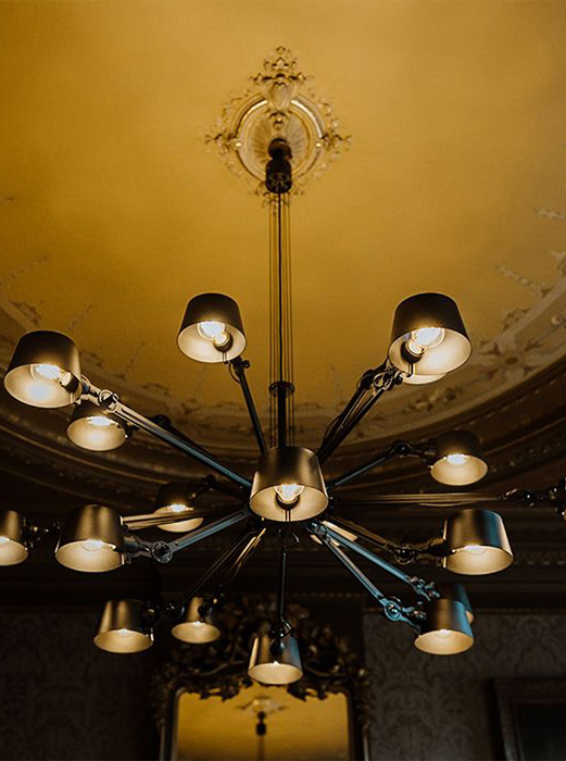 BOLT chandelier 18 arms